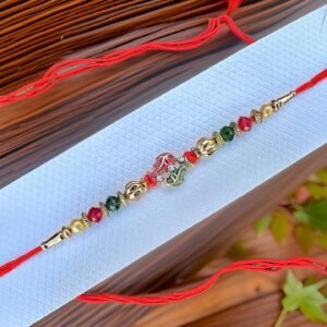 Pearl Designer Rakhi Bracelet for Brother