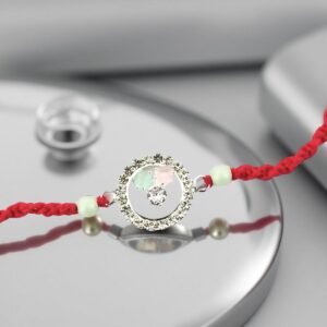 Rakhi - Multi-Stone Rakhdi for Brother Bhaiya shipped from Australia Canada USA UK