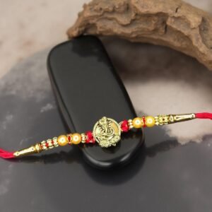 Rakhi - Gold Rakhdi for Brother Bhaiya shipped from Australia Canada USA UK