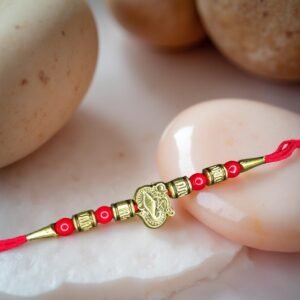 Rakhi - Ganesh Rakhdi for Brother Bhaiya shipped from Australia Canada USA UK