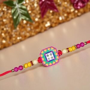 Rakhi - Multi-Colour Rakhdi for Brother Bhaiya shipped from Australia Canada USA UK