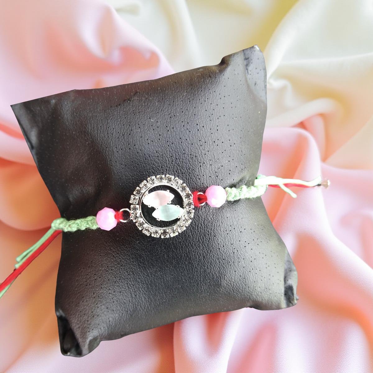 Rakhi - Round Rakhdi for Brother Bhaiya shipped from Australia Canada USA UK