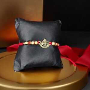 Rakhi - Gold Rakhdi for Brother Bhaiya shipped from Australia Canada USA UK