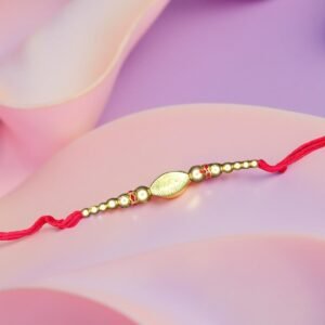 Rakhi - Golden Rakhdi for Brother Bhaiya shipped from Australia Canada USA UK