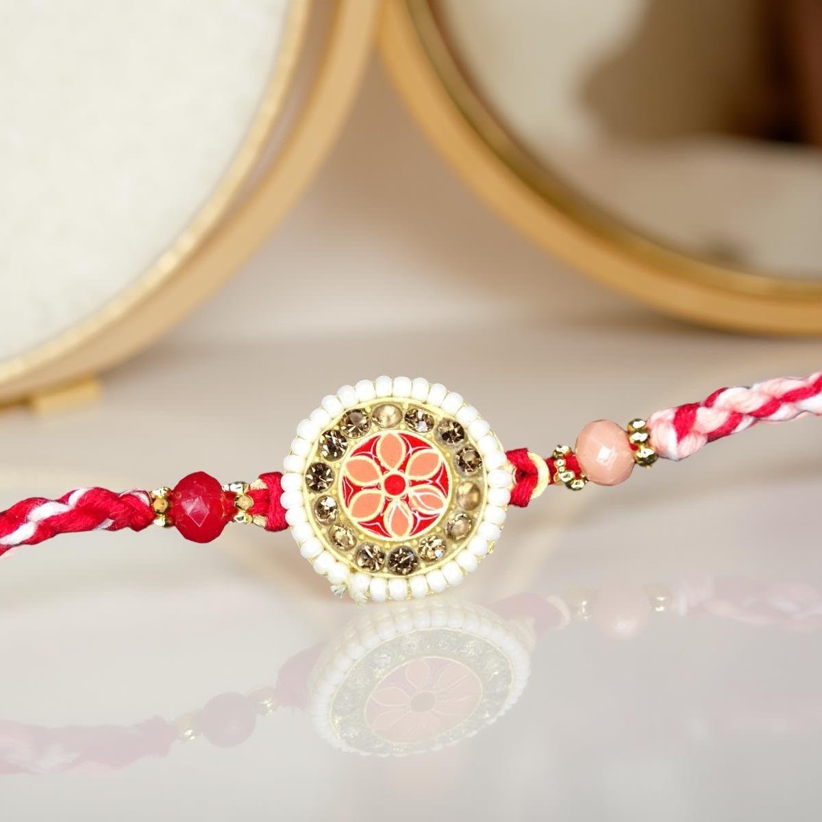 Rakhi - Traditional Rakhdi for Brother Bhaiya shipped from Australia Canada USA UK - Image 2