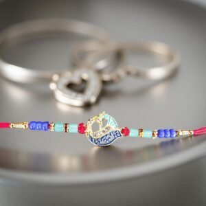 Rakhi - Multi-Colour Rakhdi for Brother Bhaiya shipped from Australia Canada USA UK