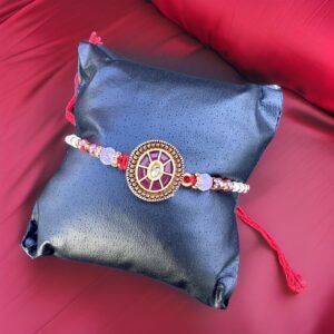 Rakhi - Minakari Rakhdi for Brother Bhaiya shipped from Australia Canada USA UK