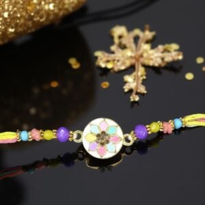Rakhi - Sunflower Rakhdi for Brother Bhaiya shipped from Australia Canada USA UK