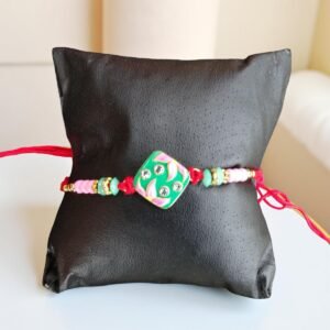 Rakhi - Square Rakhdi for Brother Bhaiya shipped from Australia Canada USA UK