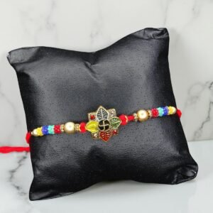 Rakhi - Swastik Rakhdi for Brother Bhaiya shipped from Australia Canada USA UK